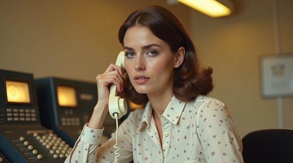 Découvrez le rôle unique de la téléphoniste au téléphone rose