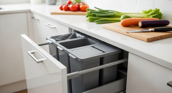 Poubelle coulissante : la solution idéale pour optimiser votre espace cuisine